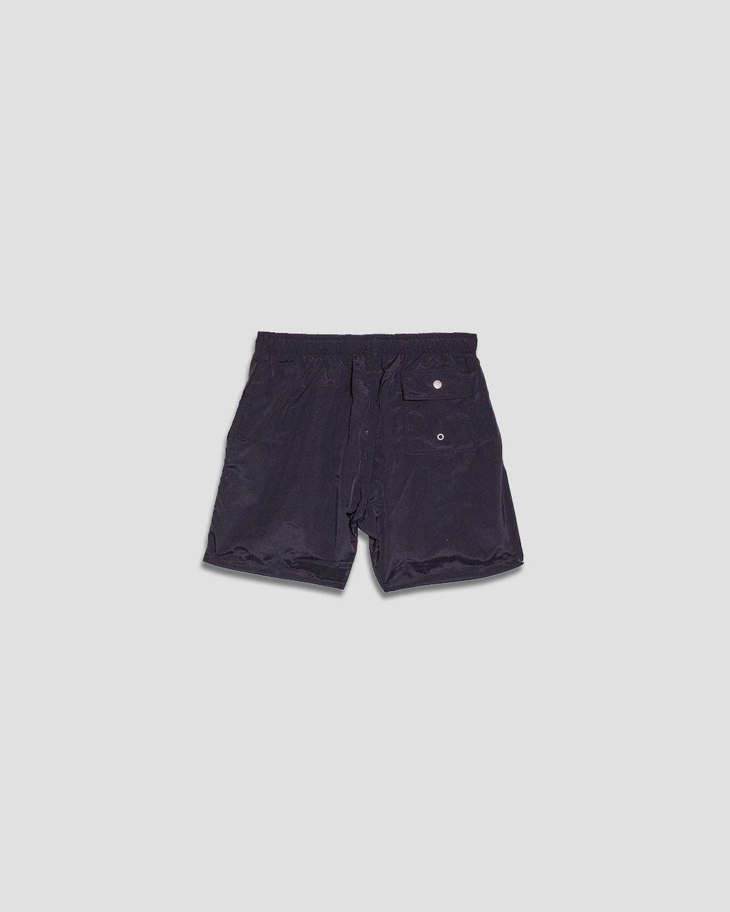 Solid Swim Trunk - Black