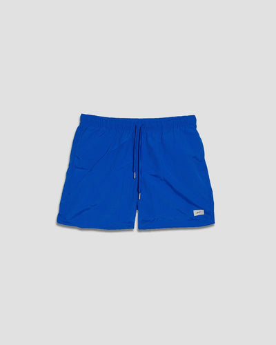 Solid Swim Trunk - Ocean Blue