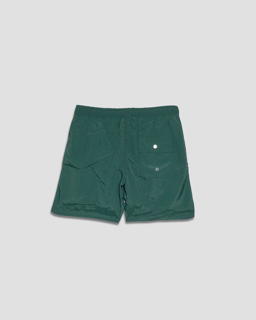 Solid Swim Trunk - Pine Green