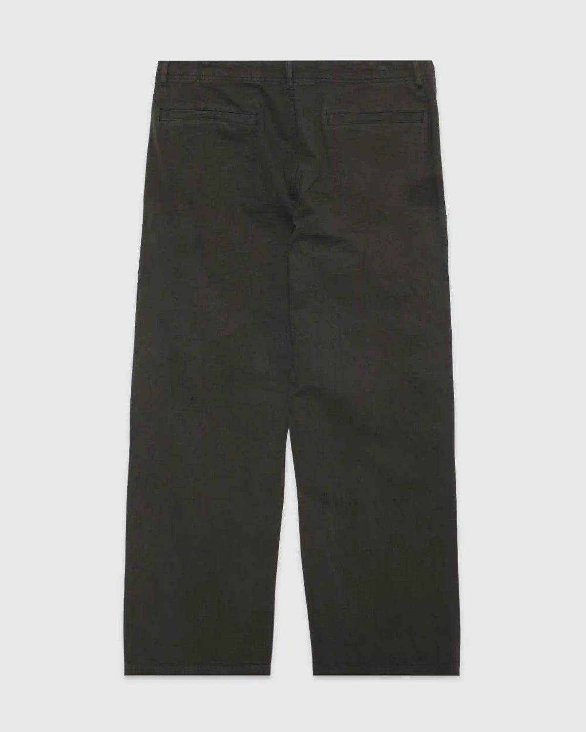 Brushed Serge Fatigue Pants (Regular Fit) Coffee Brown
