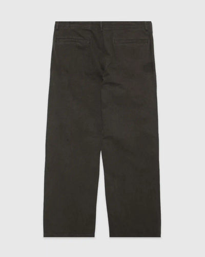 Brushed Serge Fatigue Pants (Regular Fit) Coffee Brown
