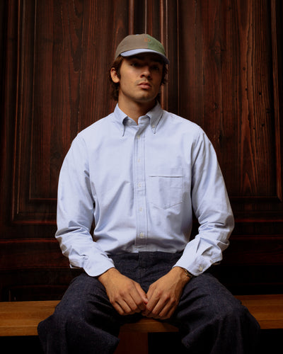 Button Down Oxford Shirt Ice Blue