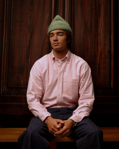 Button Down Oxford Shirt Pink