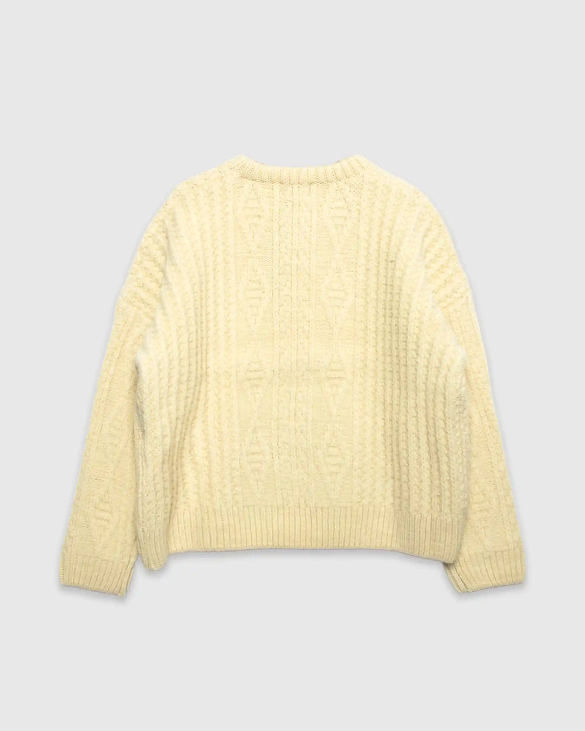 Cable Knit Sweater Cream