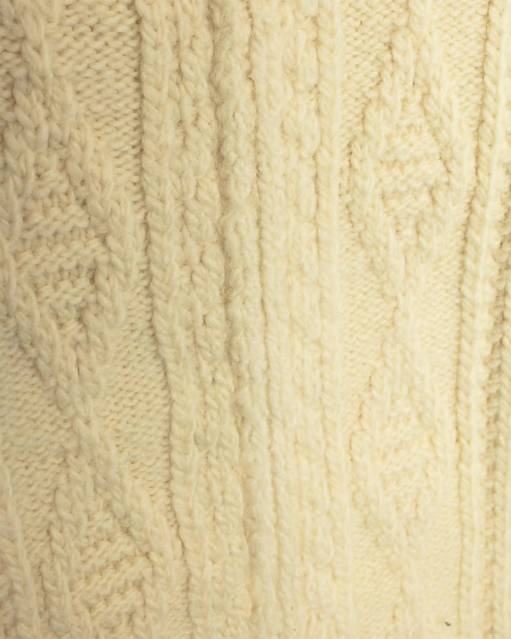 Cable Knit Sweater Cream