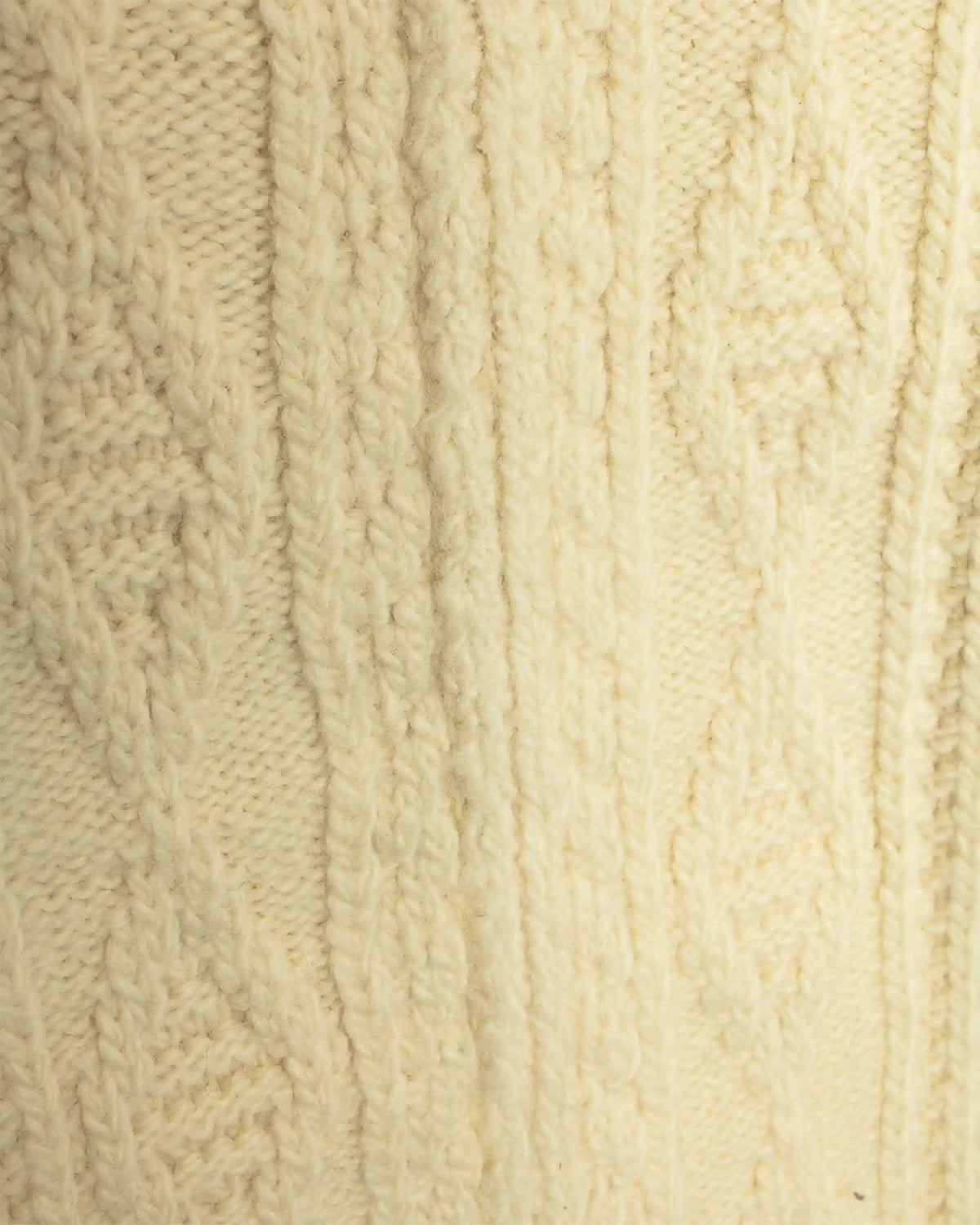 Cable Knit Sweater Cream