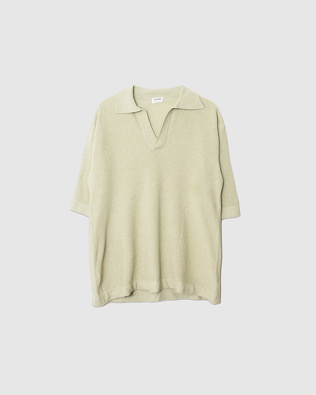 Voltaire Knit Boucle Polo Sage Sage
