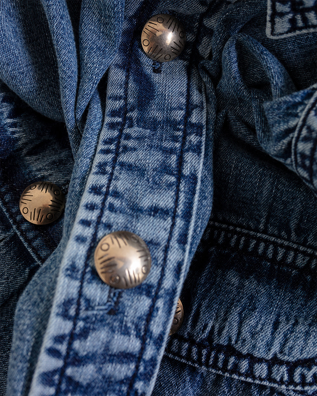 Giorgio Work Shirt w/ Concho Denim 6.75 oz