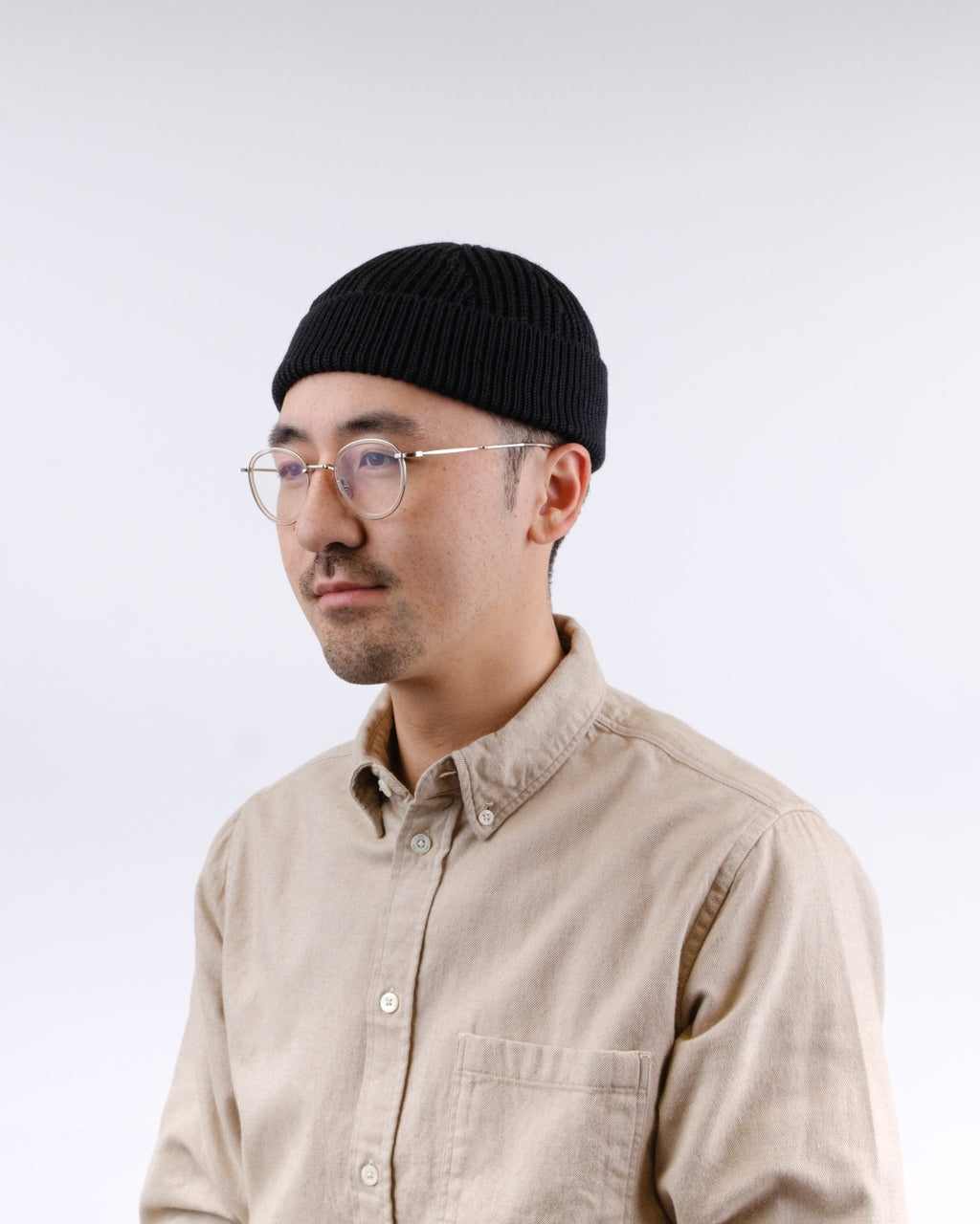 Short Beanie - Black