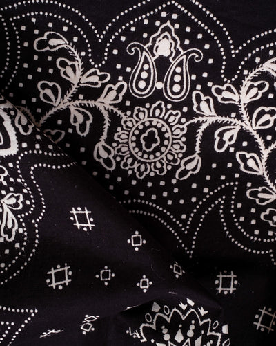 Neckerchief in Classic Bandana - Black
