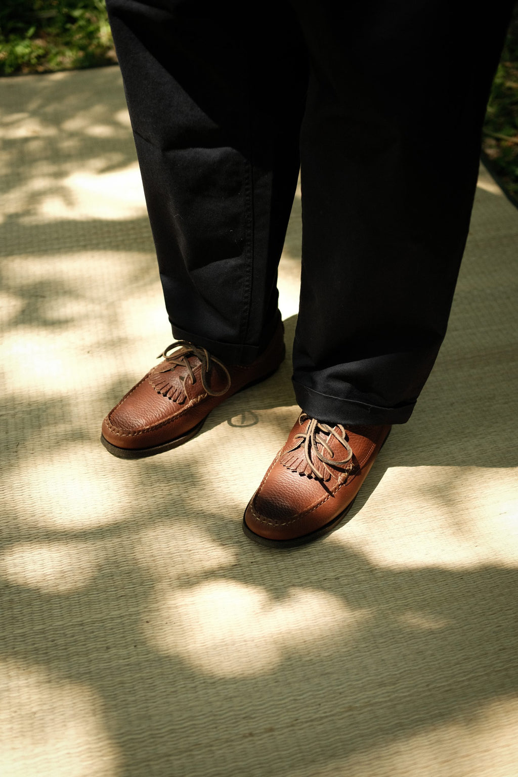 Blucher w/ Kiltie with Camp Sole - Grizzly Brown