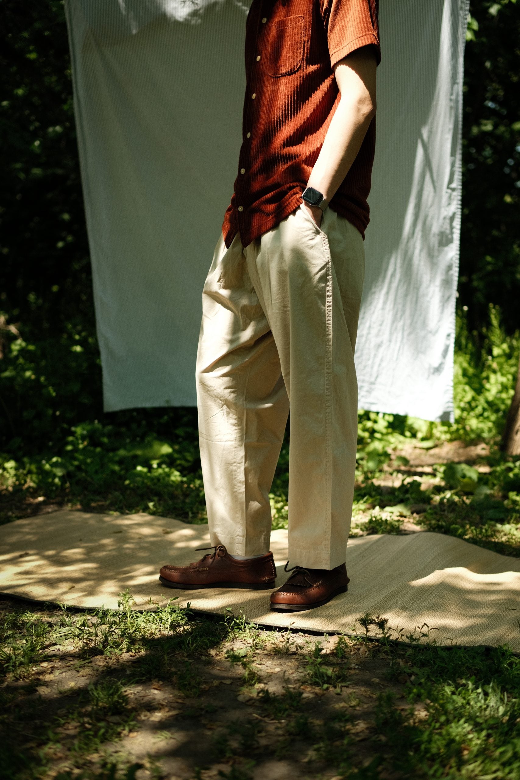 Blucher w/ Kiltie with Camp Sole - Grizzly Brown