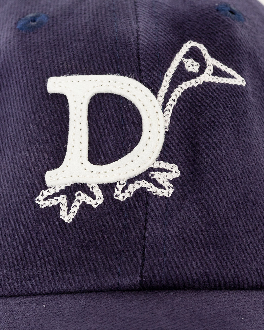 D Duck Twill Baseball Cap Navy