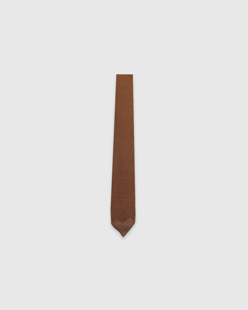 Handrolled Fine Woven Grenadine Tie Gold