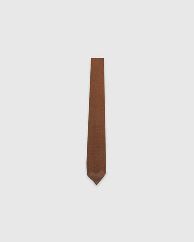 Handrolled Fine Woven Grenadine Tie Gold