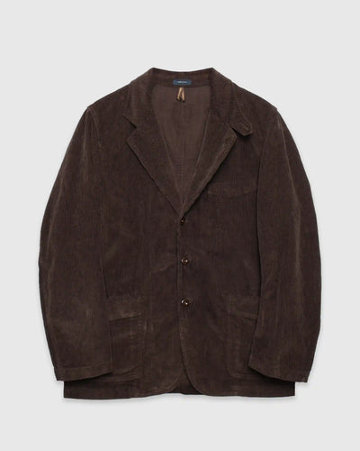 Vintage Cord Field Games Blazer Brown