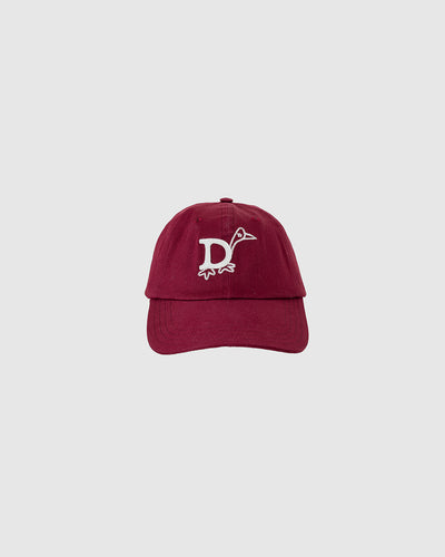 D Duck Twill Cap Burgundy