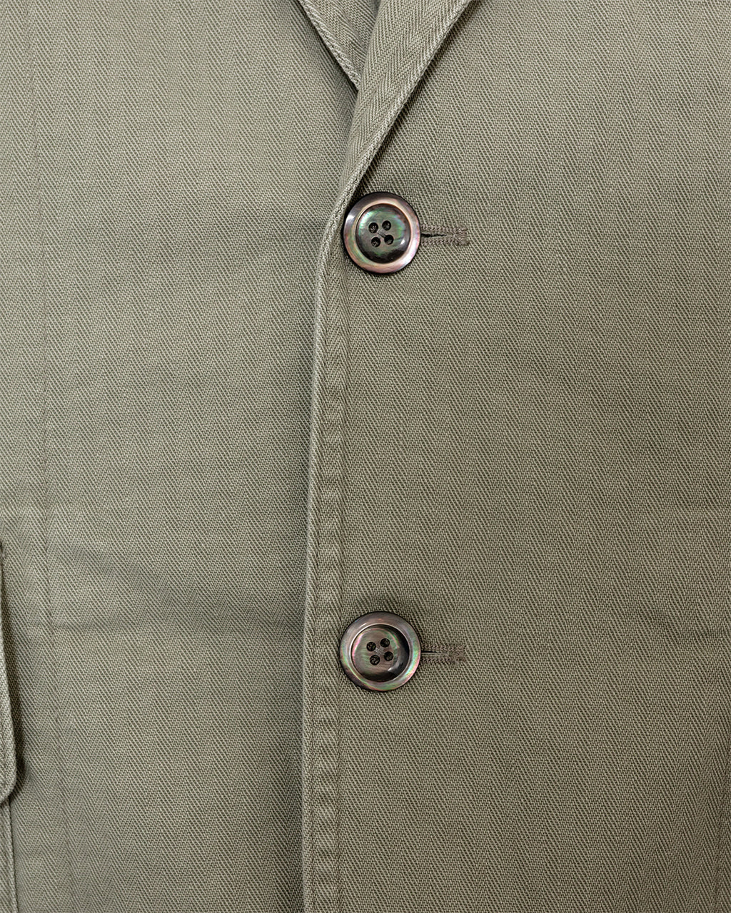 Herringbone Twill Cotton Games Blazer Mk. I Olive