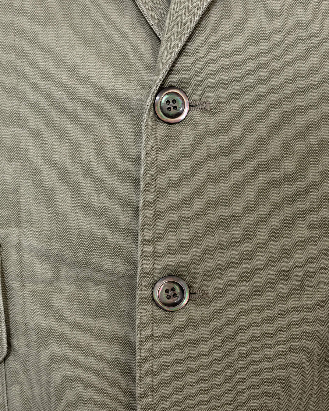 Herringbone Twill Cotton Games Blazer Mk. I Olive