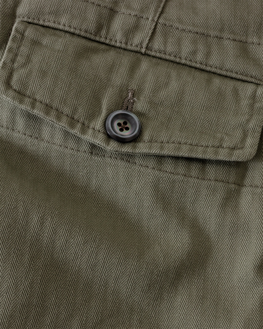 Herringbone Twill Cotton Games Trouser Mk. I Olive