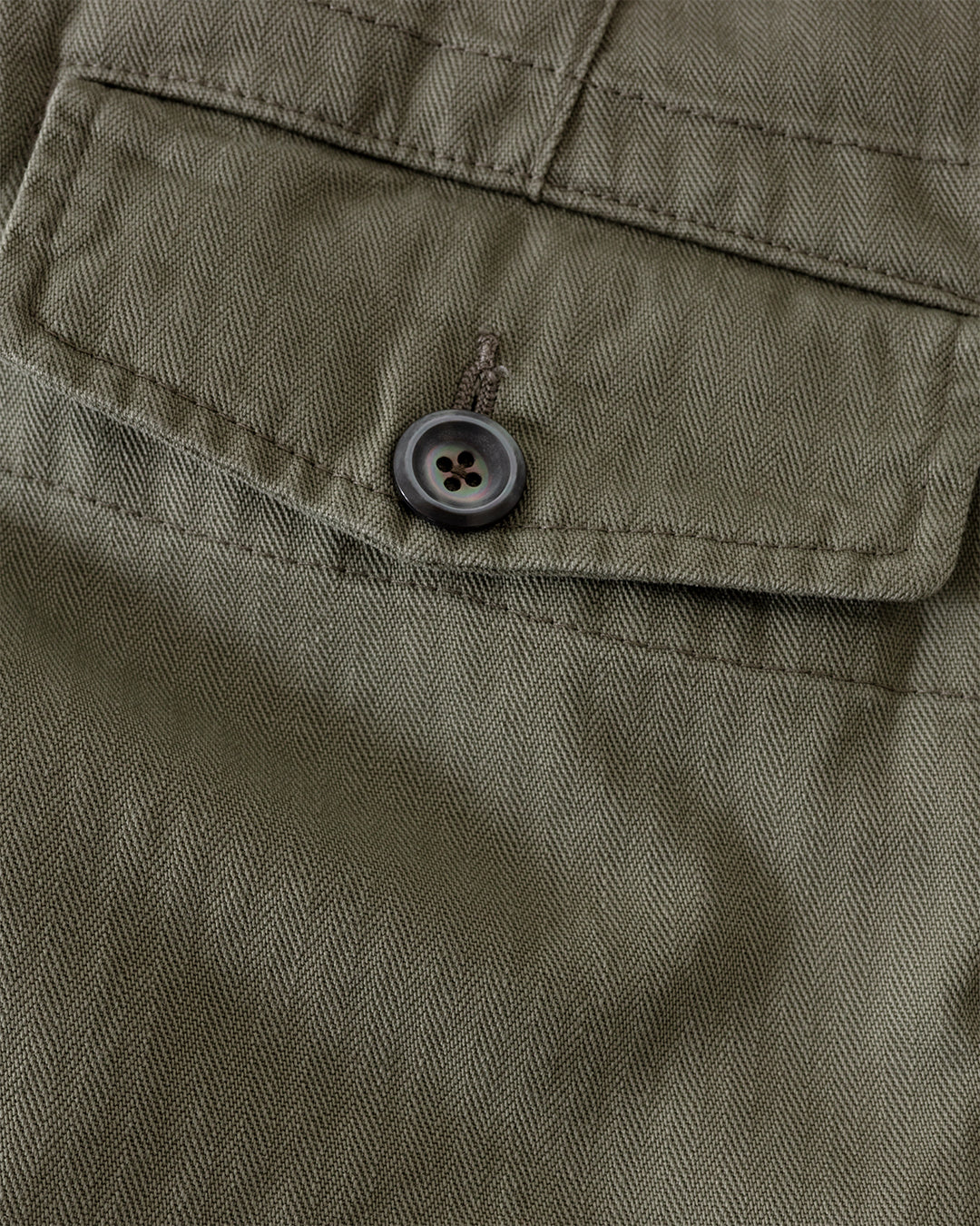 Herringbone Twill Cotton Games Trouser Mk. I Olive