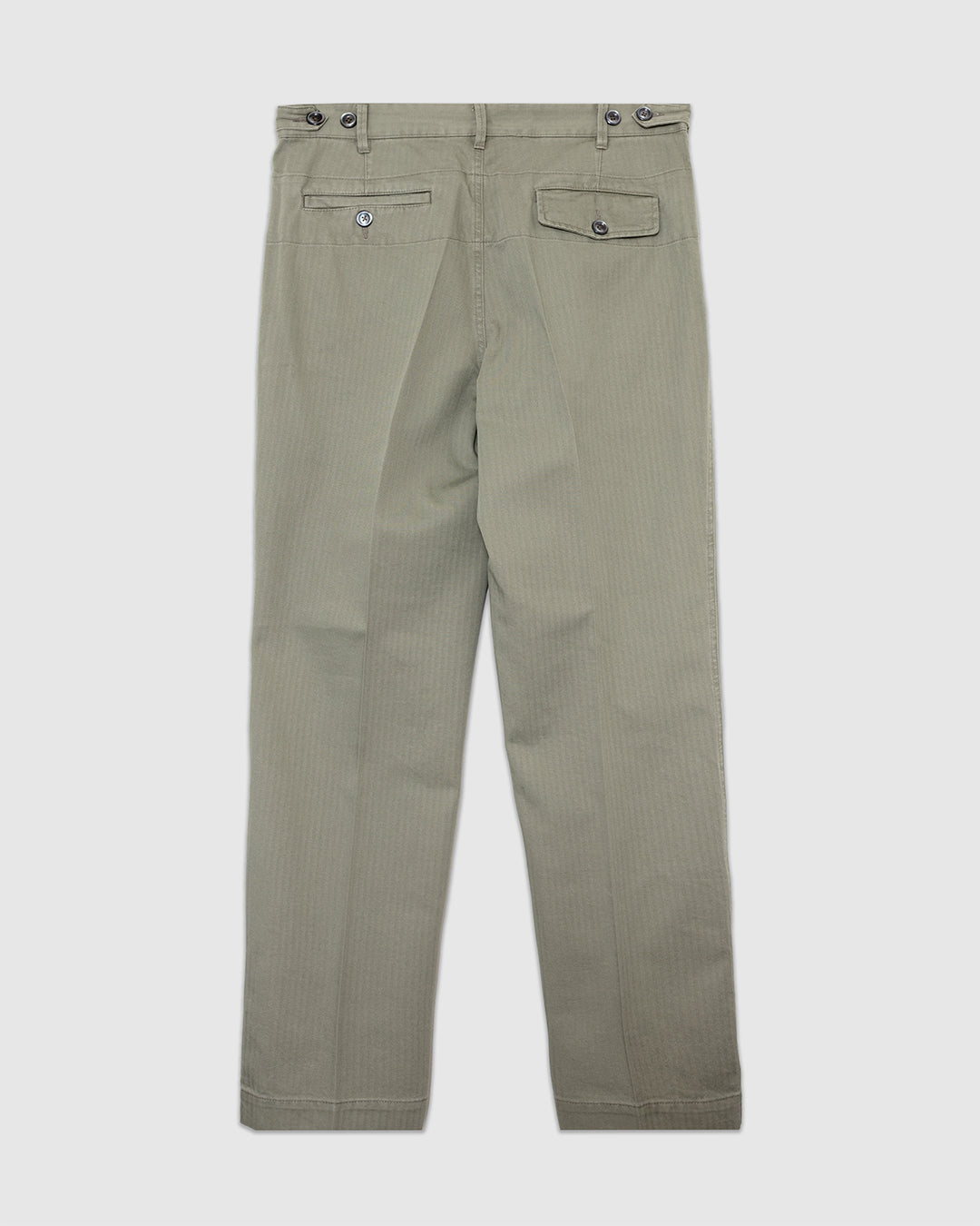 Herringbone Twill Cotton Games Trouser Mk. I Olive