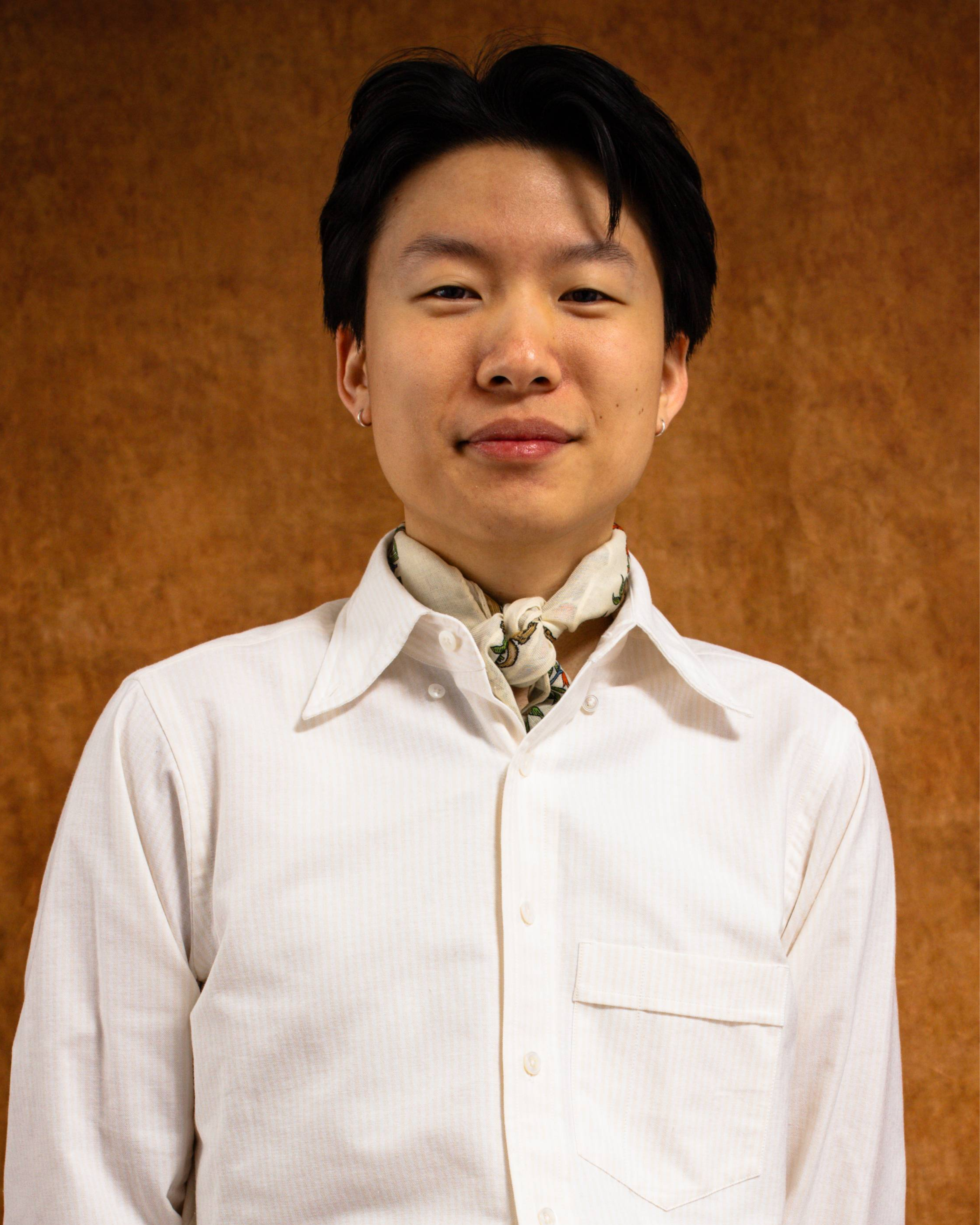 Unicorn Print Bandana Print Ecru