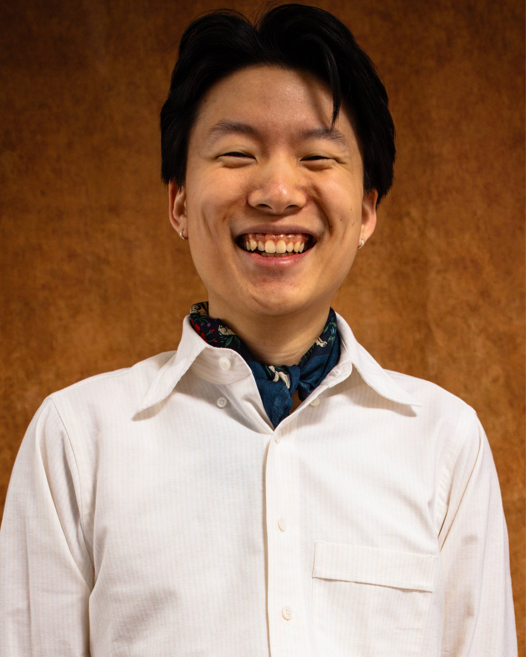 Unicorn Print Bandana Print Navy