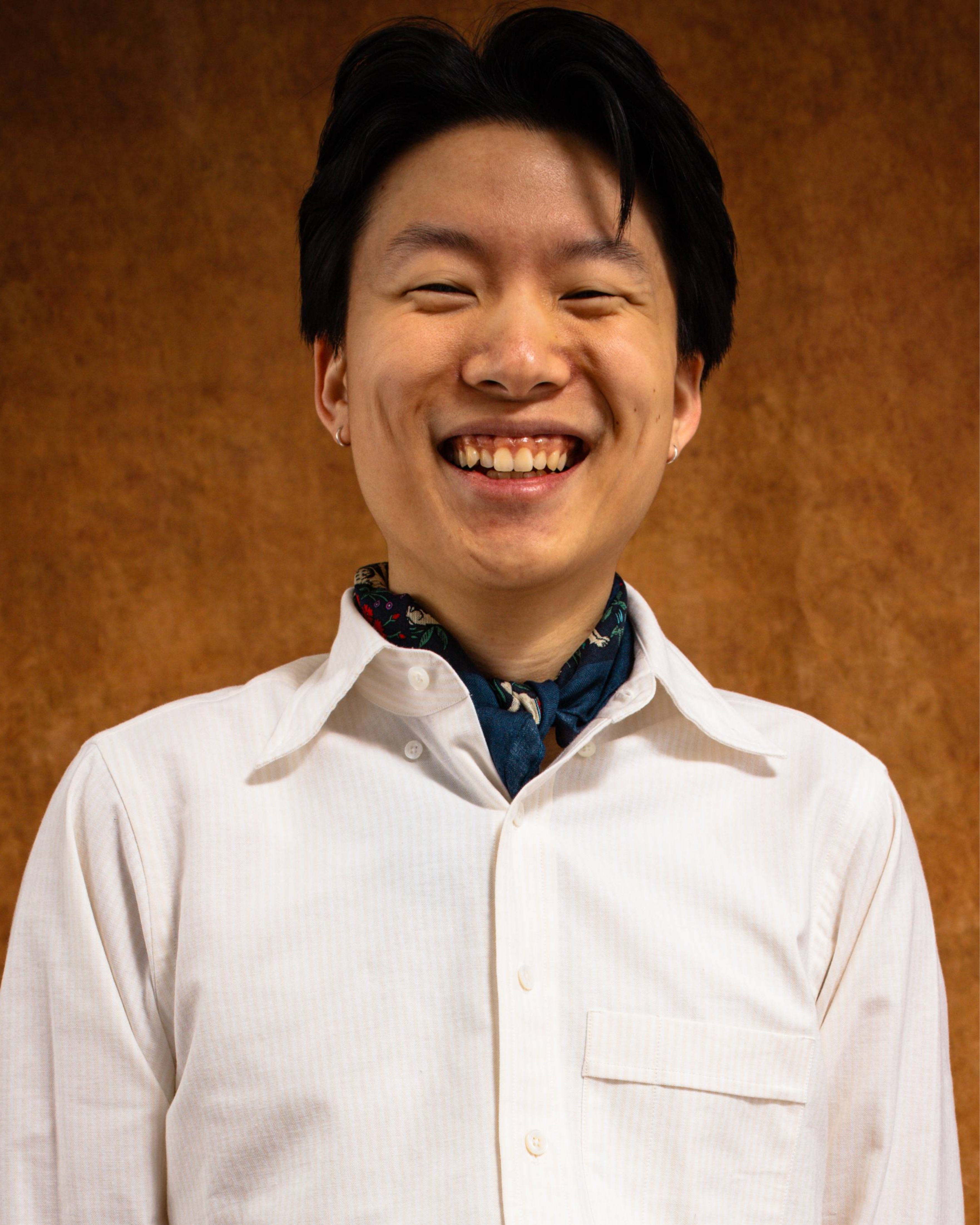 Unicorn Print Bandana Print Navy