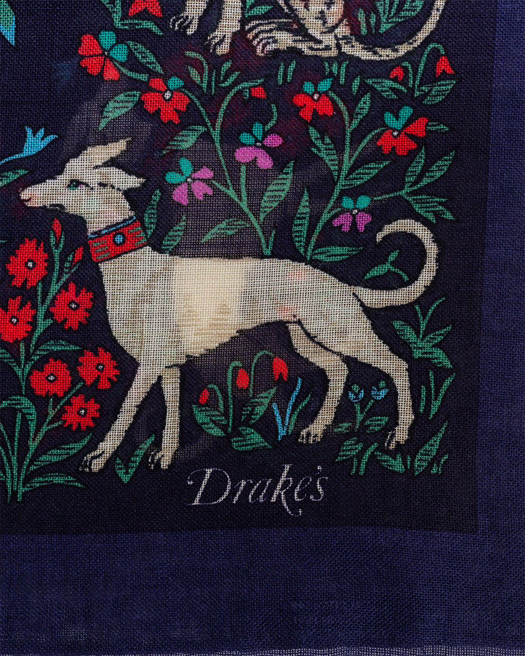 Unicorn Print Bandana Print Navy