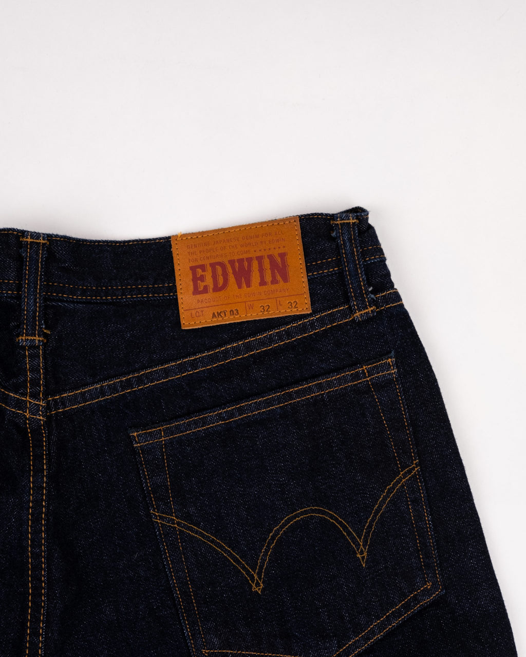 EDWIN MIJ Straight Fit - Blue Wet