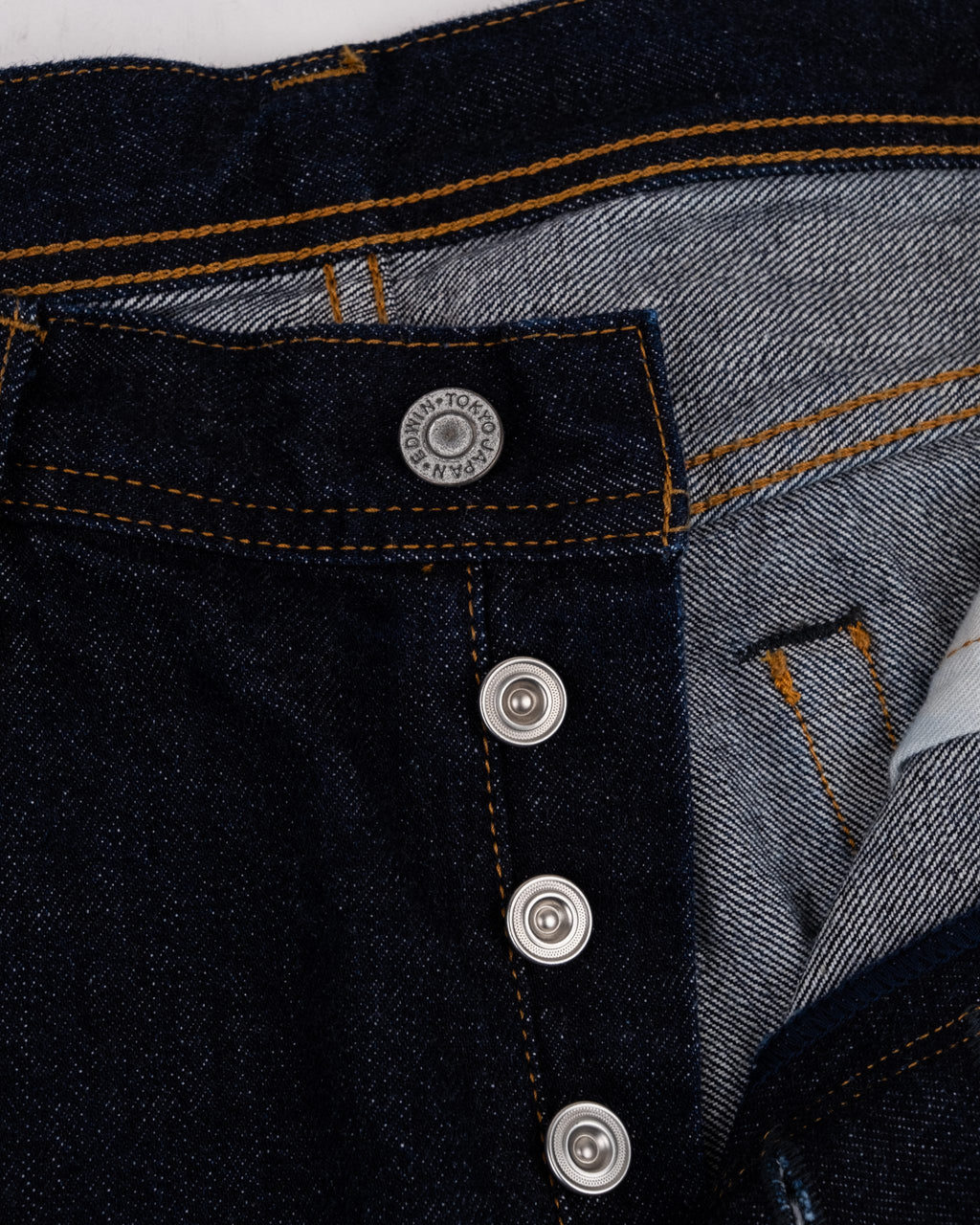 EDWIN MIJ Straight Fit - Blue Wet