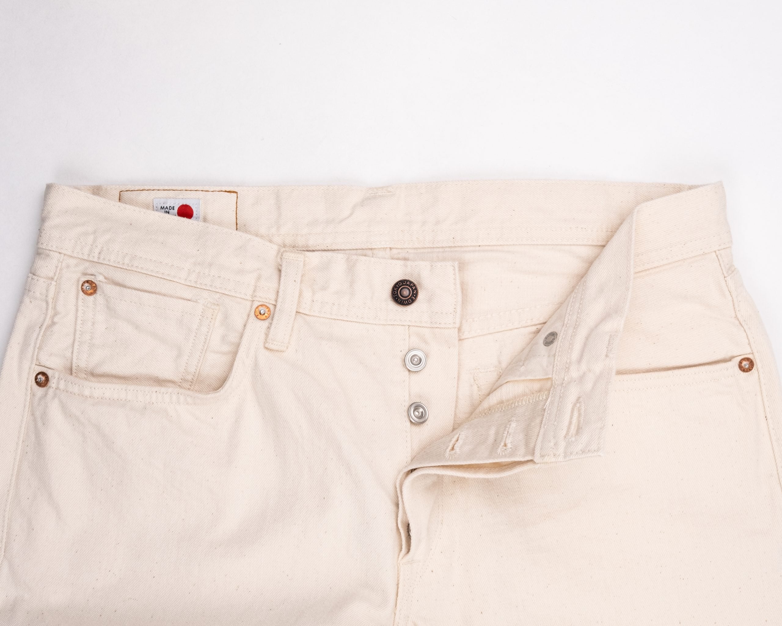 EDWIN MIJ Taper Fit - Ecru