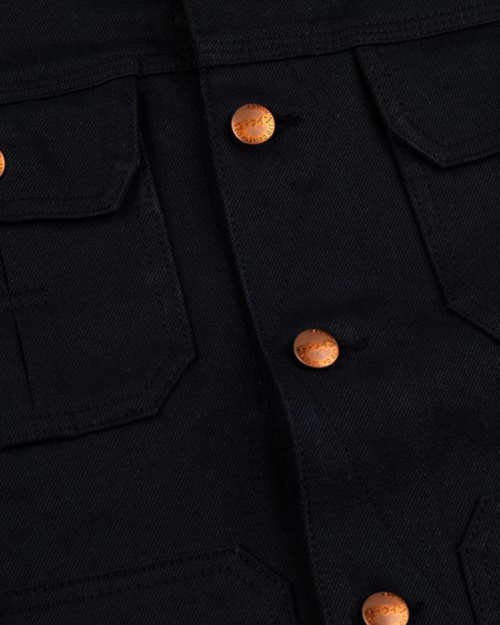EDWIN MIJ The Ranch Jacket - Black