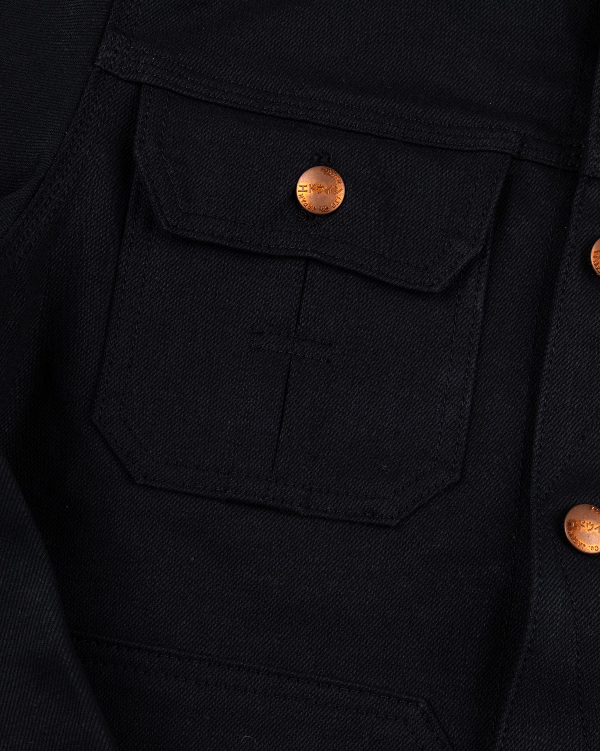 EDWIN MIJ The Ranch Jacket - Black