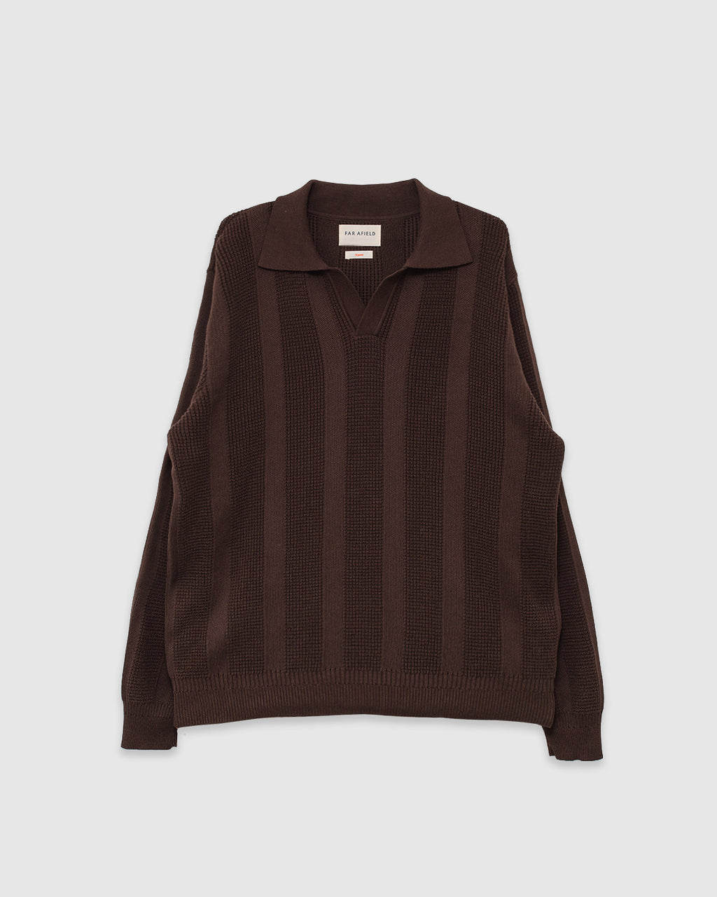 Clifford Knitted Polo Brown