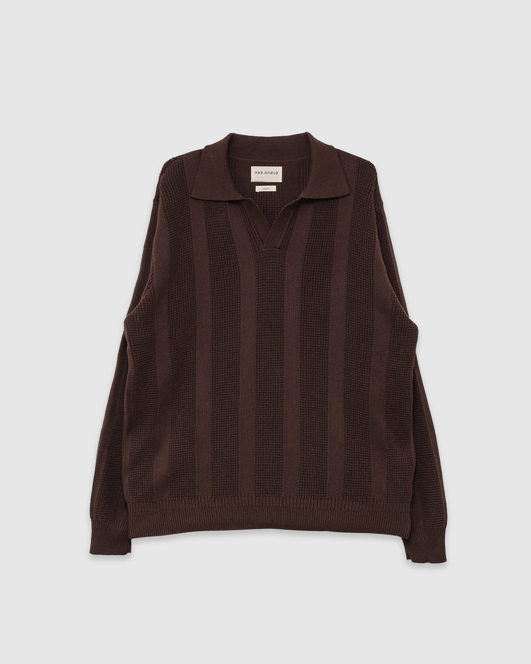 Clifford Knitted Polo Brown
