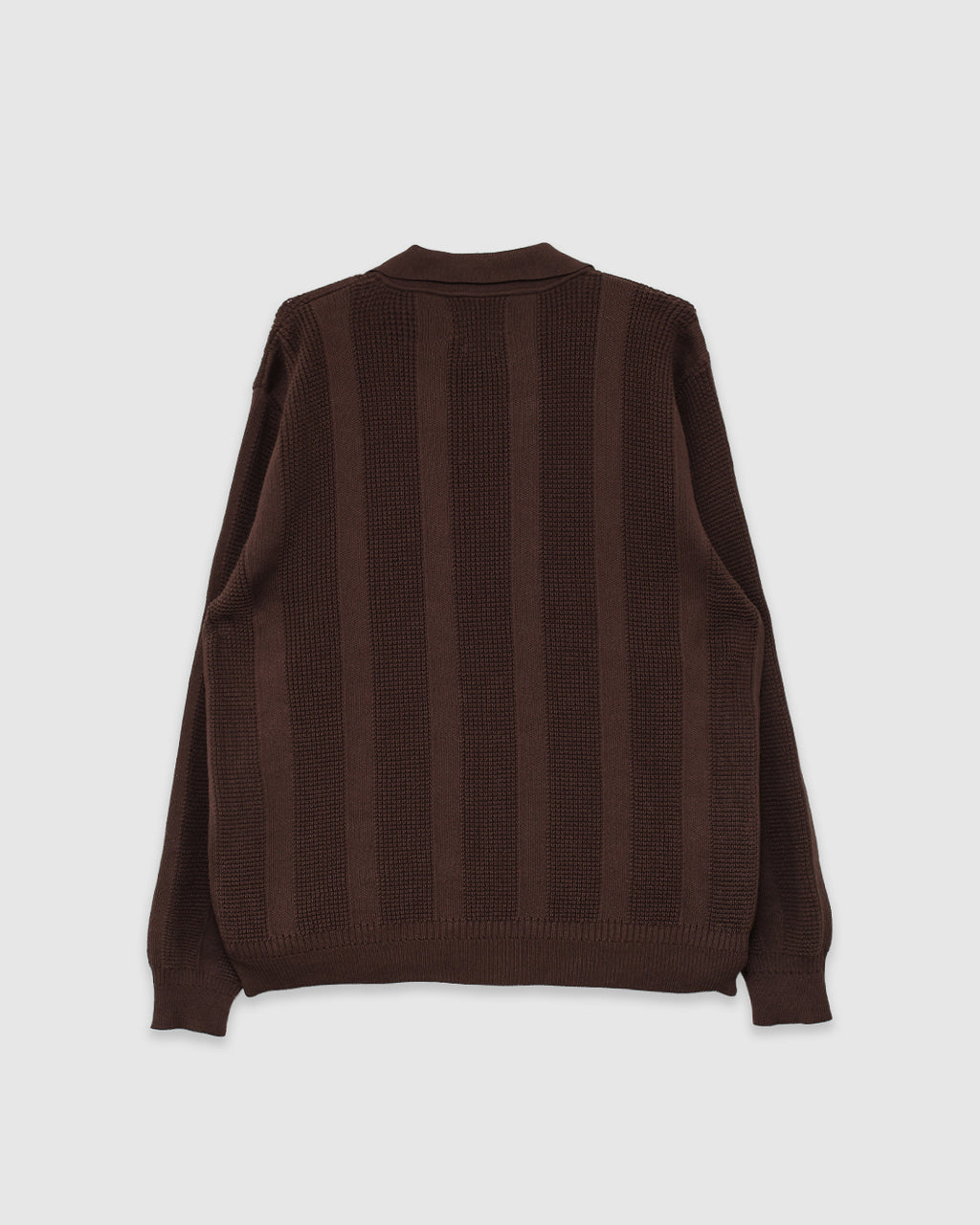 Clifford Knitted Polo Brown