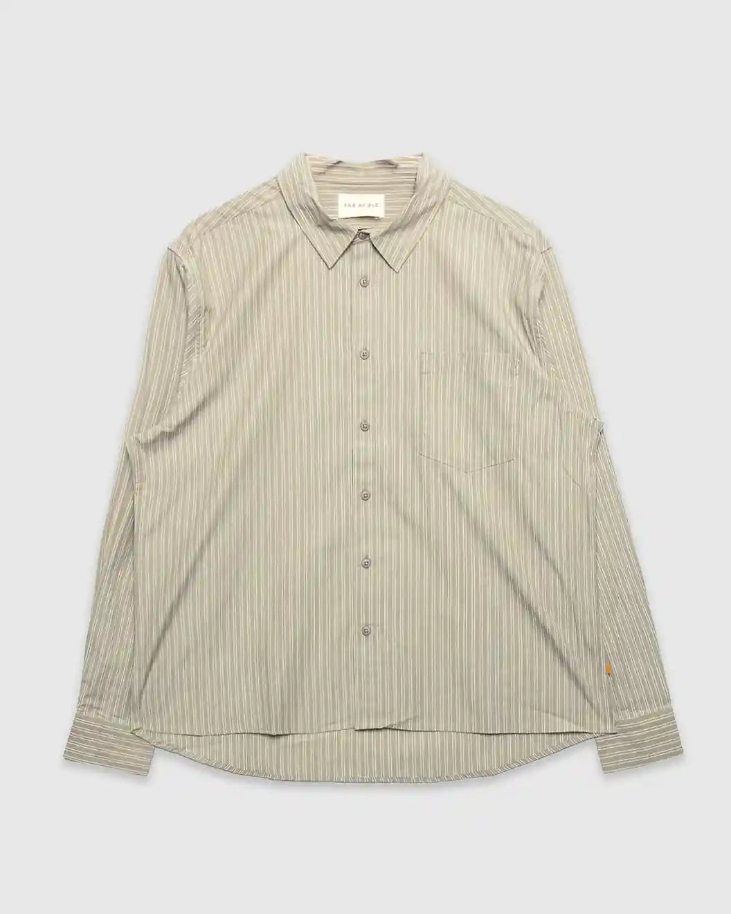 Day Shirt Faded Grey Stripe