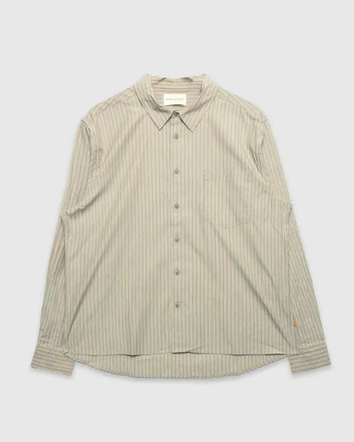 Day Shirt Faded Grey Stripe