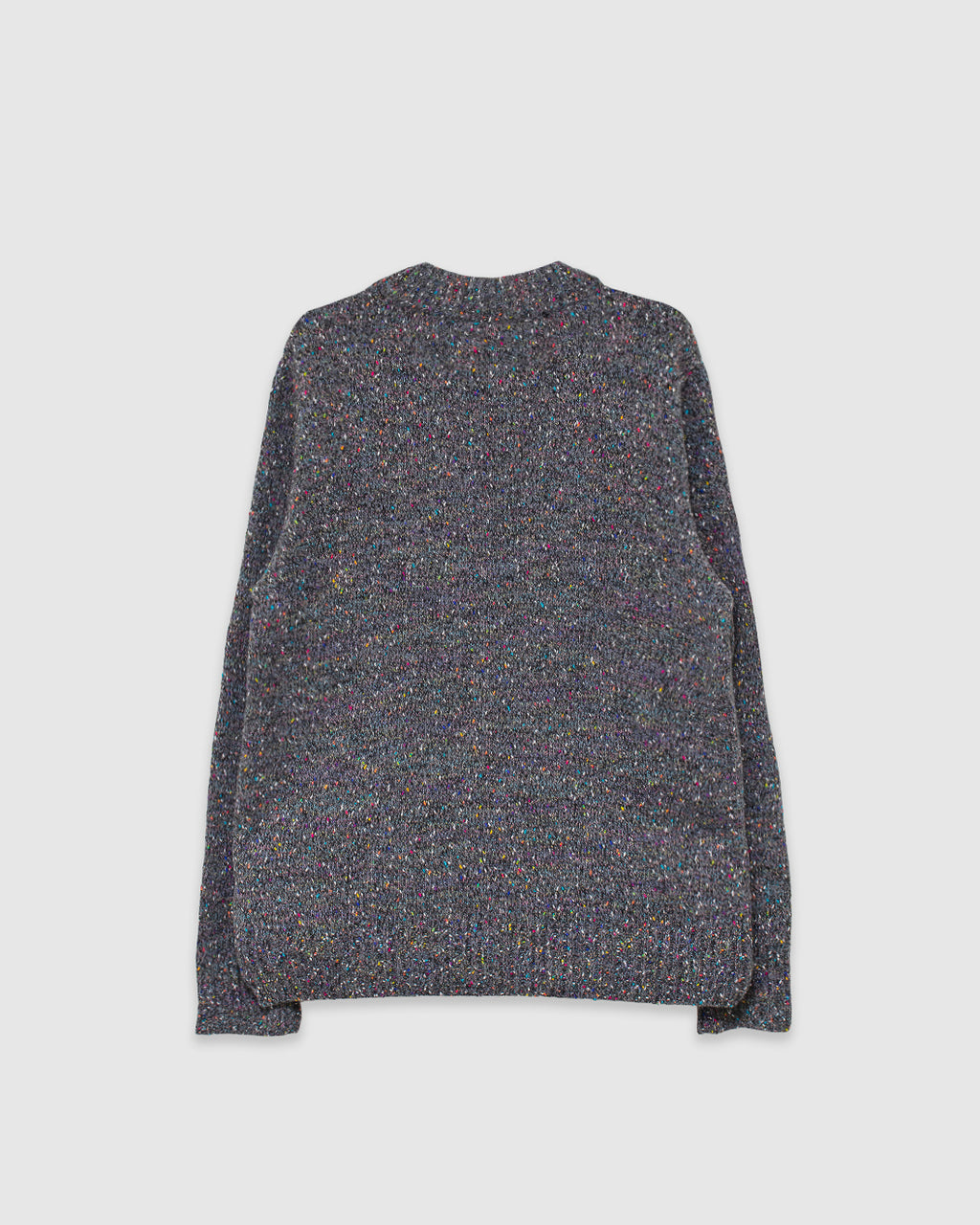 Dieter Knit Grey/Multi Fleck