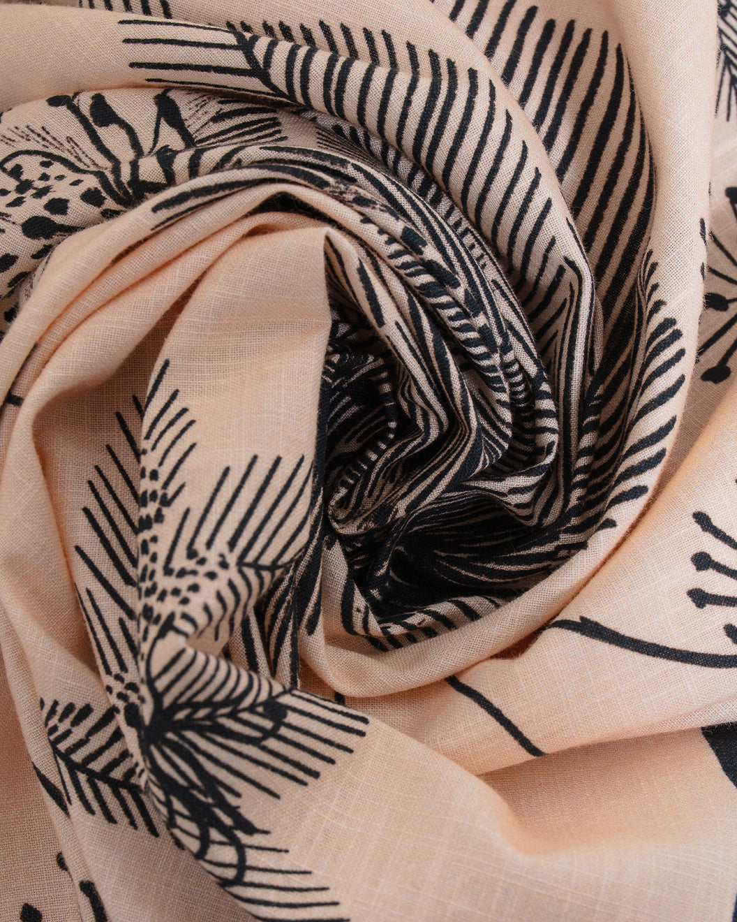 Neckerchief Tan Flowers