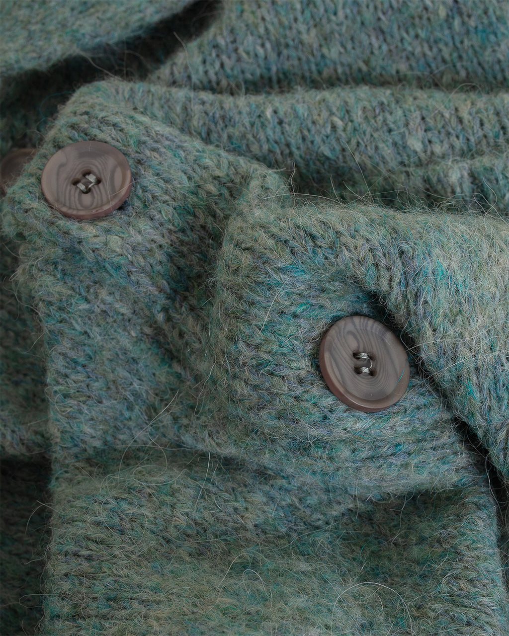 Station Cardigan Aqua Blue