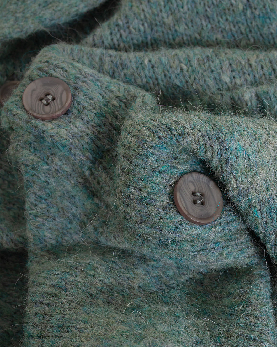 Station Cardigan Aqua Blue