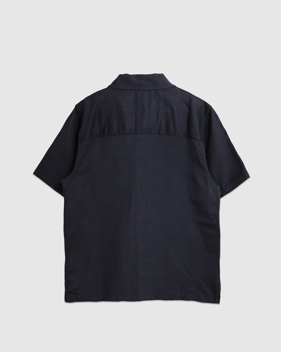 Busey Shirt - Textured Navy