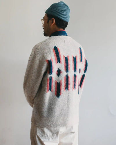 Four Corners Mohair Cardigan Ecru