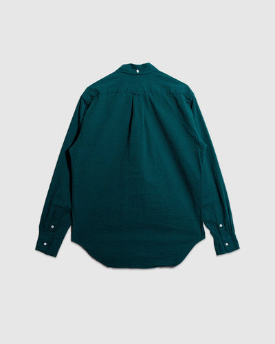 Junebug Green Seersucker Long Sleeve