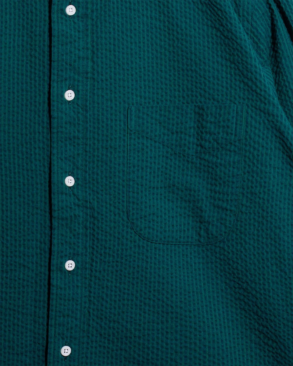 Junebug Green Seersucker Long Sleeve