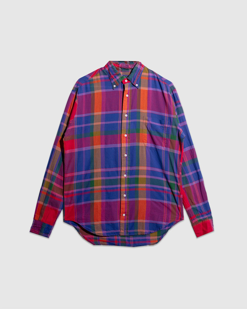 Archive Indian Madras Long Sleeve - Purple