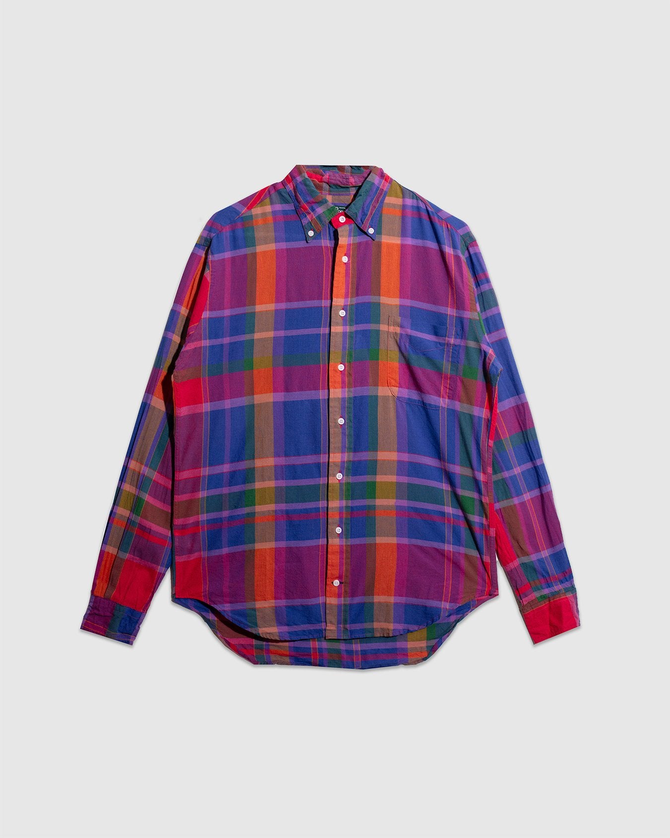 Archive Indian Madras Long Sleeve - Purple
